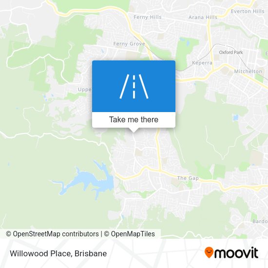 Willowood Place map
