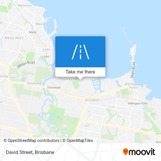 David Street map