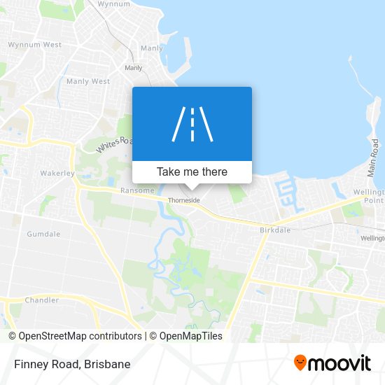 Finney Road map