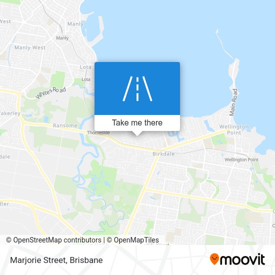 Marjorie Street map