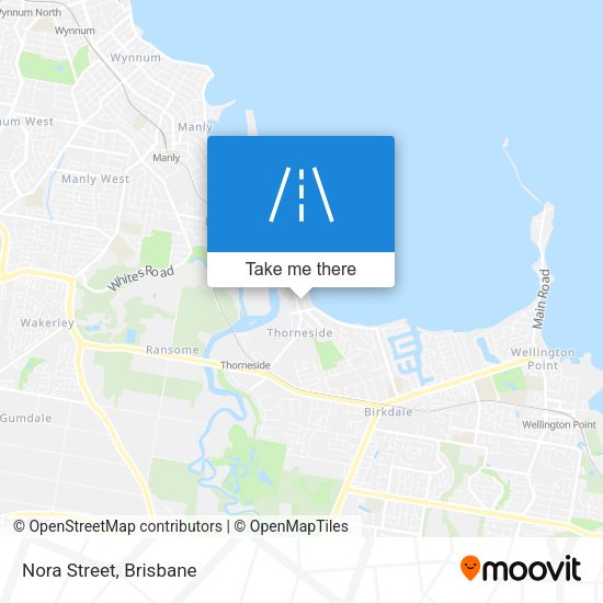 Nora Street map