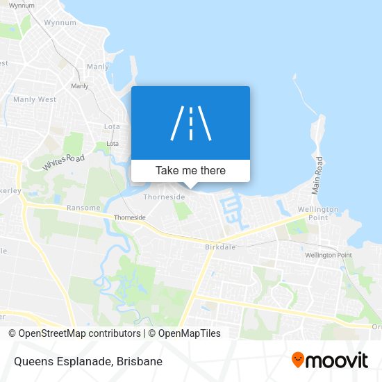 Queens Esplanade map