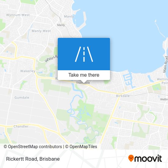 Rickertt Road map