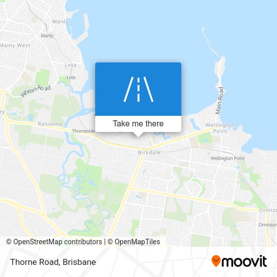 Thorne Road map