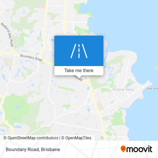 Boundary Road map