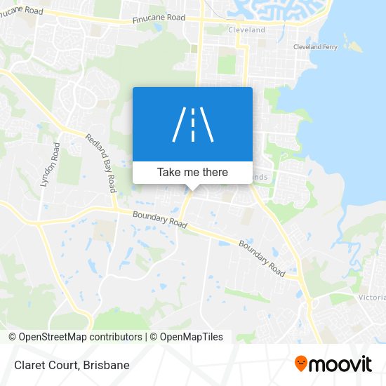 Claret Court map