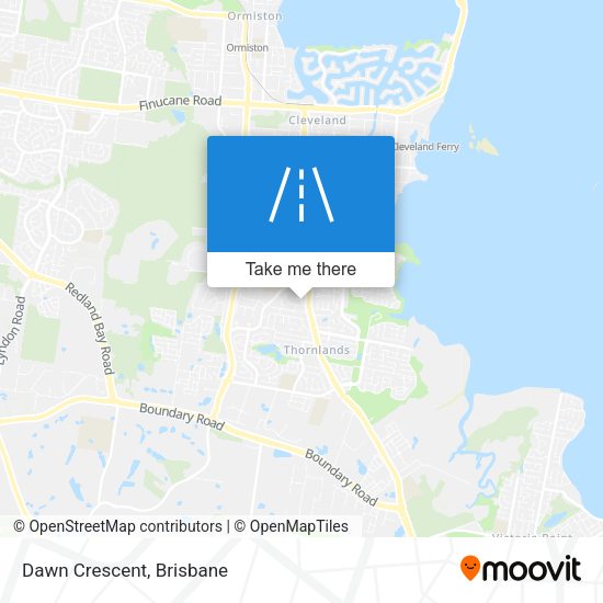Dawn Crescent map