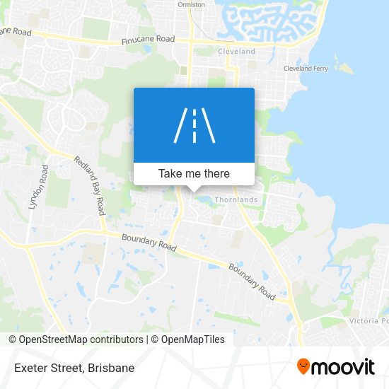 Exeter Street map