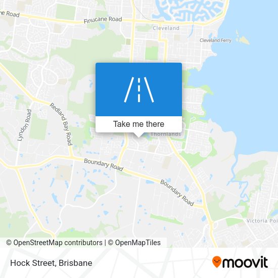 Hock Street map