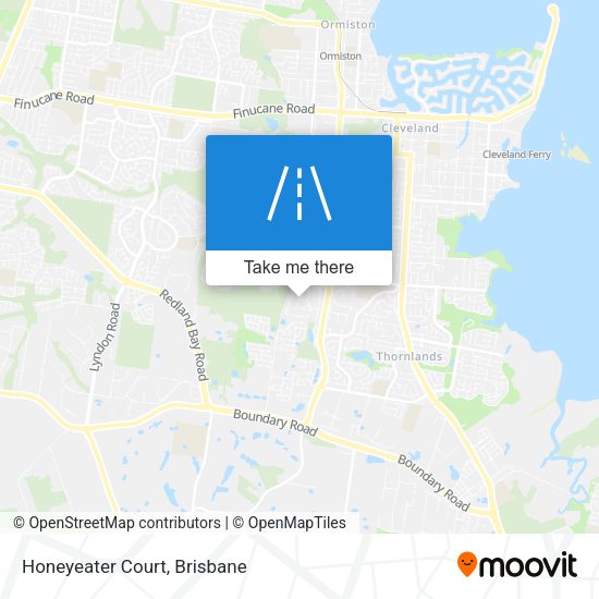 Honeyeater Court map