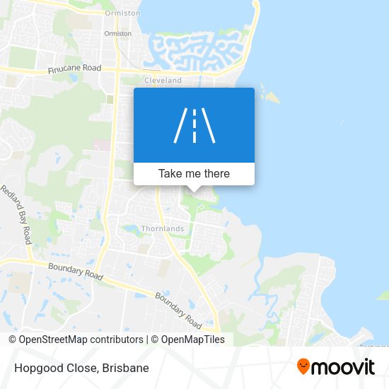 Hopgood Close map