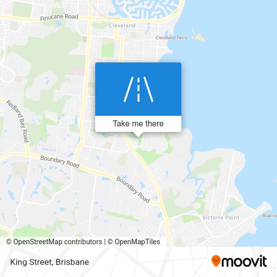 King Street map