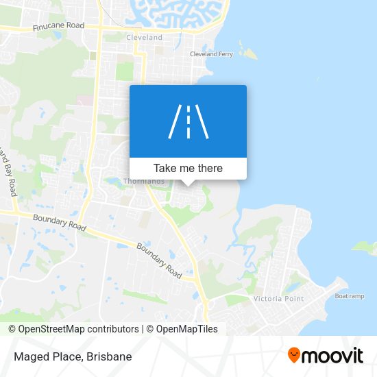 Maged Place map