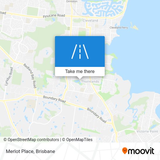 Merlot Place map