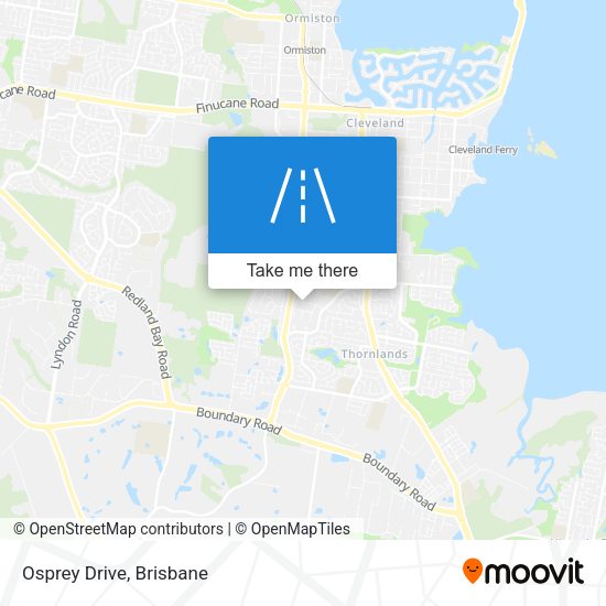 Osprey Drive map