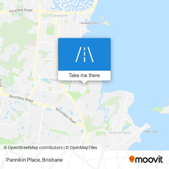 Pannikin Place map