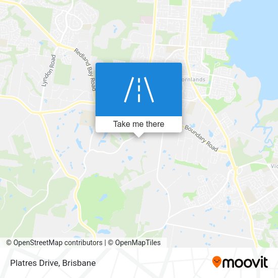 Platres Drive map