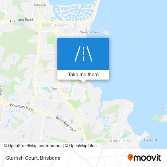 Starfish Court map
