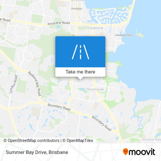 Summer Bay Drive map