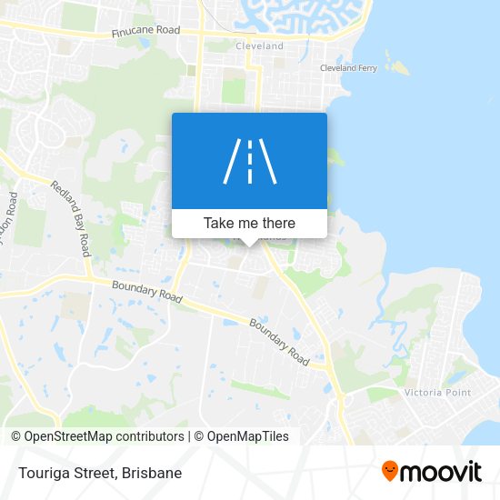 Touriga Street map