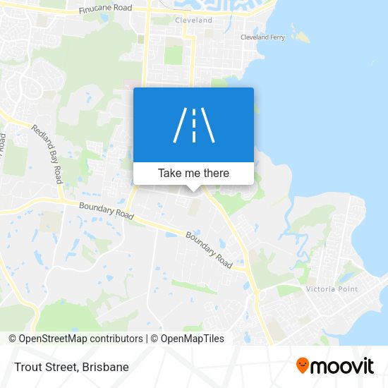 Trout Street map