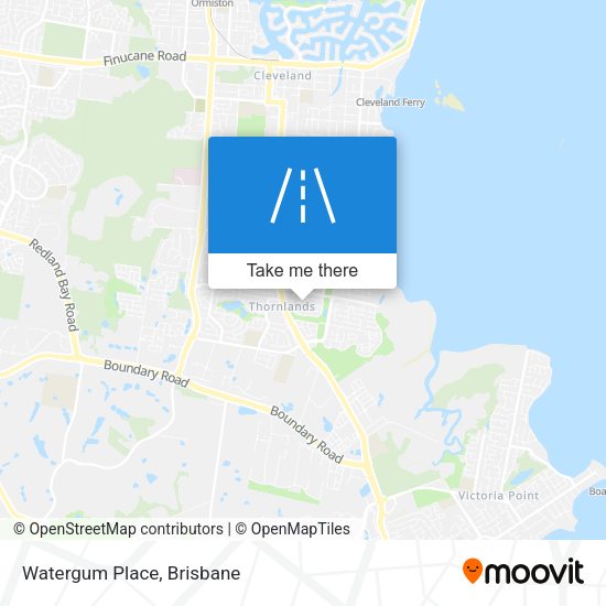 Watergum Place map