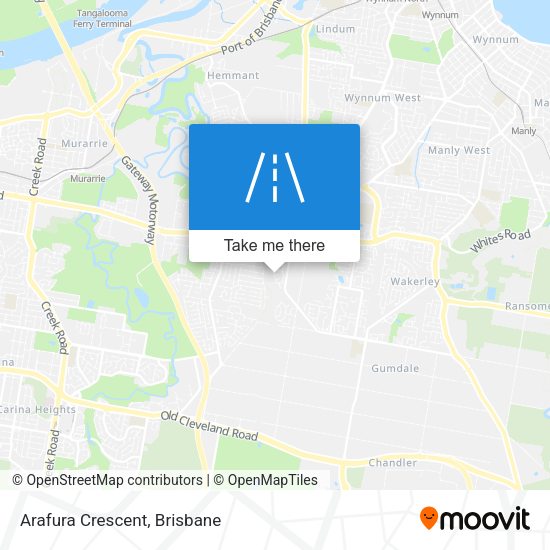 Arafura Crescent map