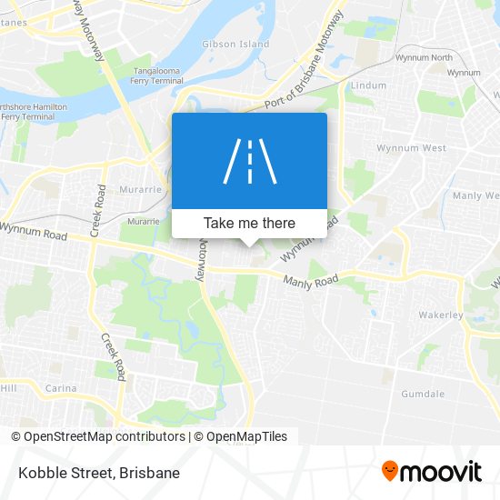 Mapa Kobble Street