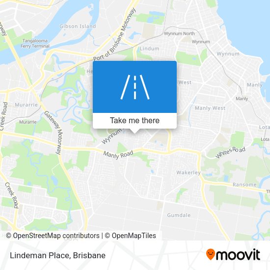 Lindeman Place map