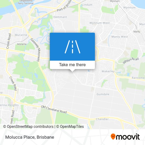 Molucca Place map