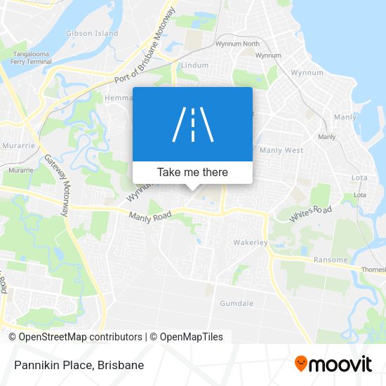 Pannikin Place map