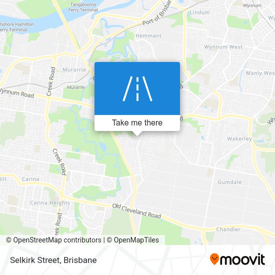 Selkirk Street map