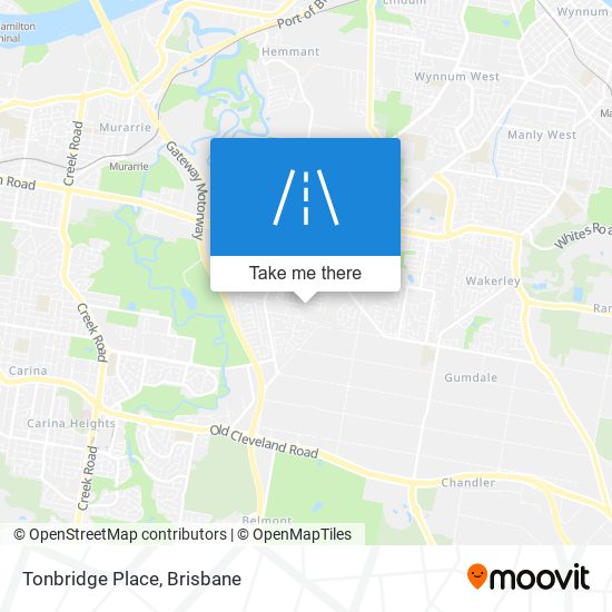 Mapa Tonbridge Place
