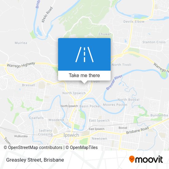 Greasley Street map