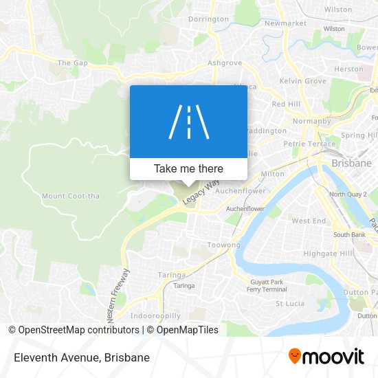 Eleventh Avenue map