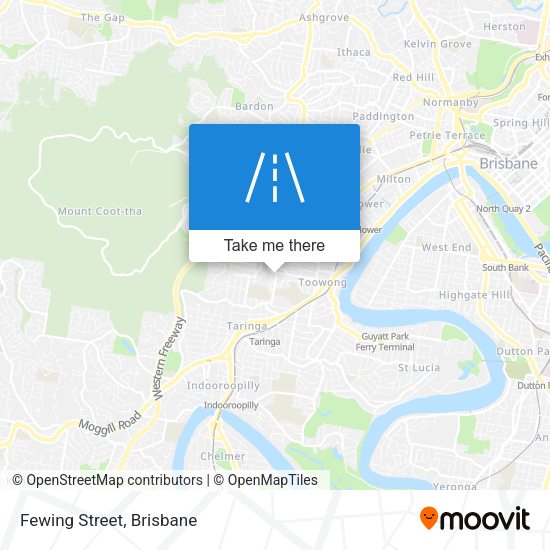 Fewing Street map