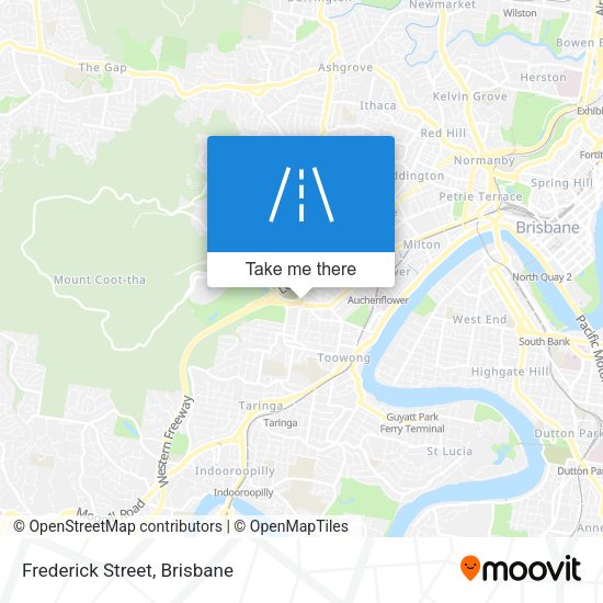 Frederick Street map