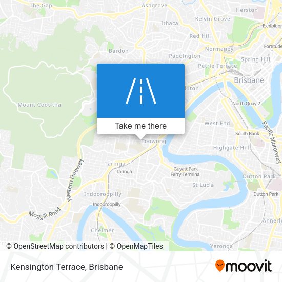 Kensington Terrace map