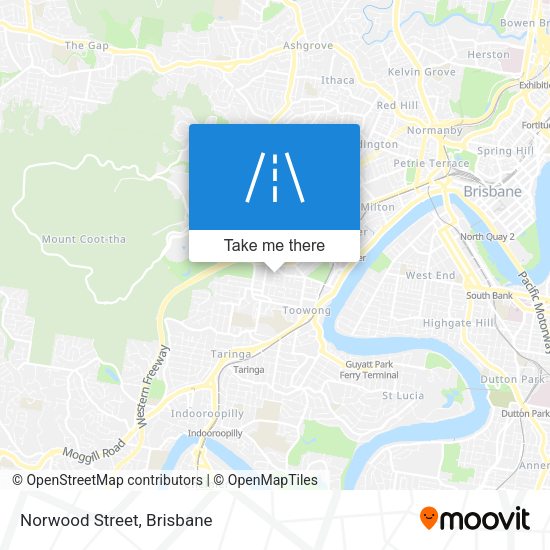 Norwood Street map