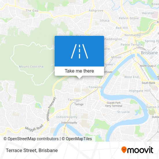 Terrace Street map