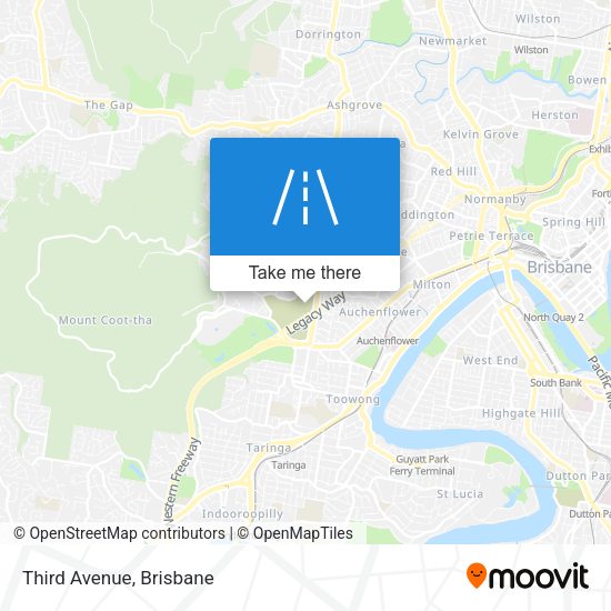 Third Avenue map