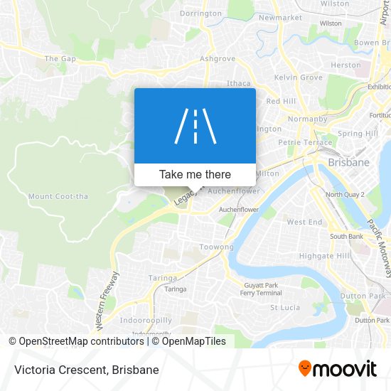 Victoria Crescent map