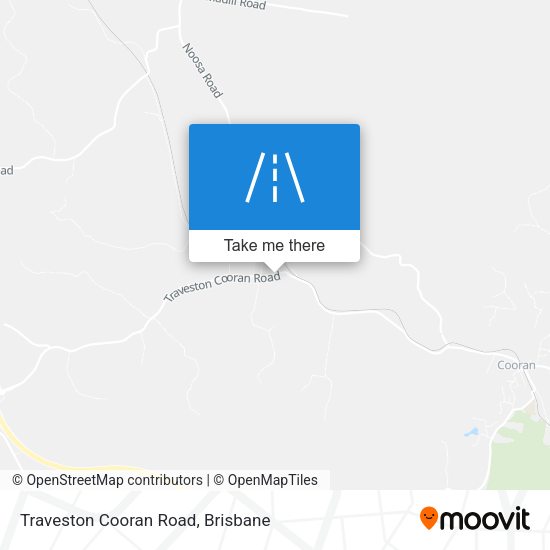 Traveston Cooran Road map
