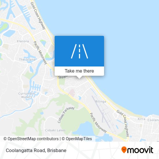 Coolangatta Road map