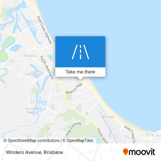 Winders Avenue map