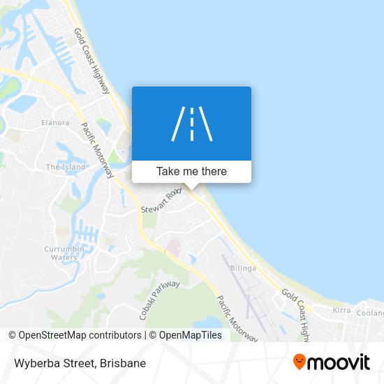 Wyberba Street map