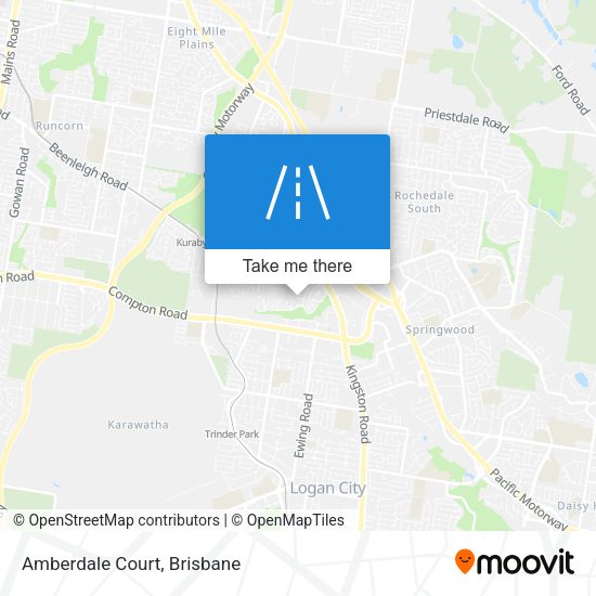 Amberdale Court map