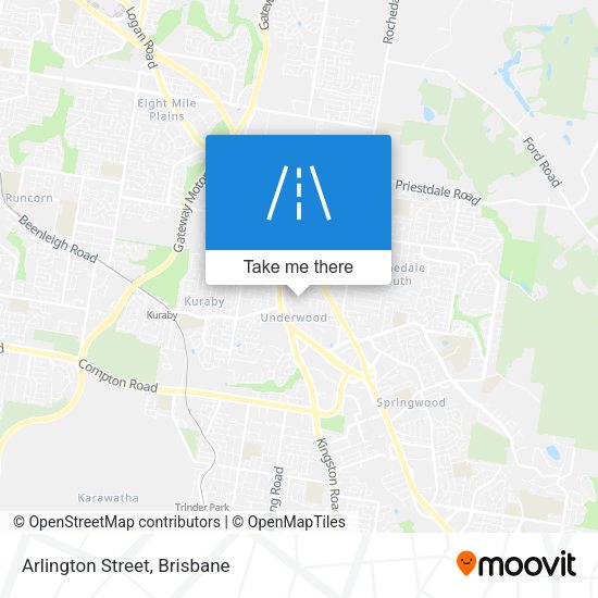 Arlington Street map