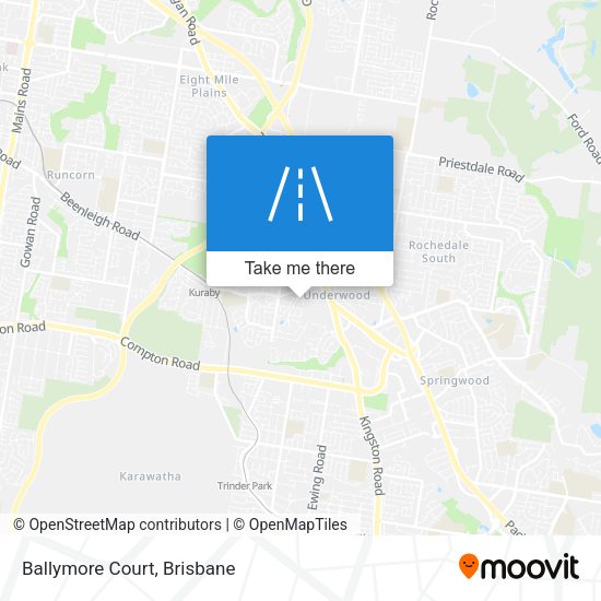 Ballymore Court map