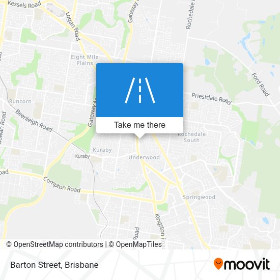 Barton Street map